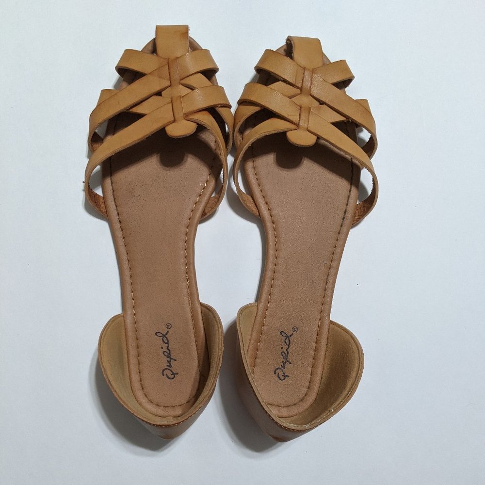Charlotte Russe Qupid Two-Piece Huarache Sandals